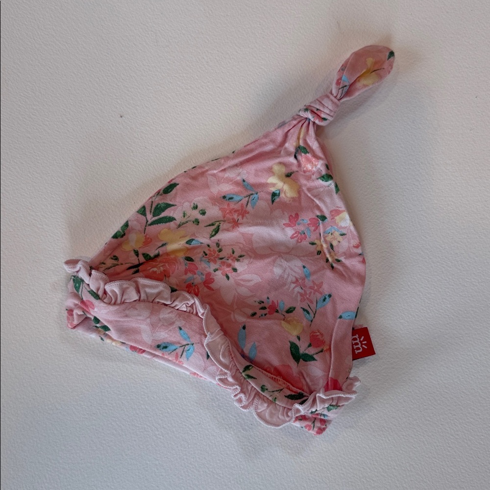 Pink Floral Kids Pajamas Romper - Soft Cotton - Picture 7 of 7